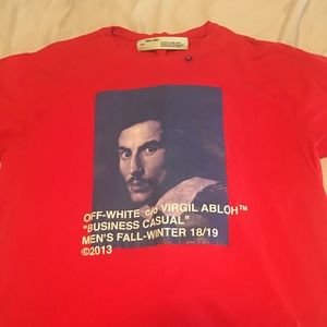 OFF-WHITE “BUSINESS CASUAL” shirt size L